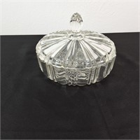 7 INCH COVERED CANDY DISH