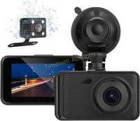 Dual Dash Cam Front and Rear for Cars 1080P