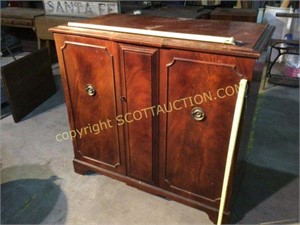 Vintage Zenith entertainment cabinet,