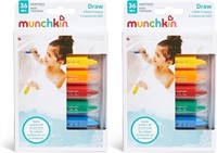 Munchkin® Draw™ Bath Crayons Toddler Bath Toy, 2 P