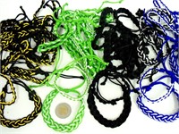 Neuf – 50 Bracelets cordes tissées One