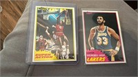 1981 Topps Basketball Julius Erving Super Action L