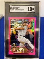 2023 Topps Chrome Juan Soto /399 SGC 10