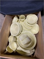 Pale Yellow Bonton dishes.