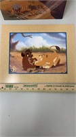 Disney’s Lion King II Simba’s Pride -11x 14”