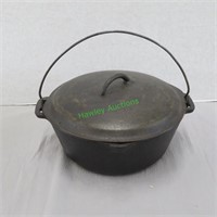 Cast Iron Dutch Oven Pot with Lid No 8 Made In USA