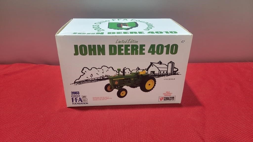 Nib ertl ffa diecast john deere