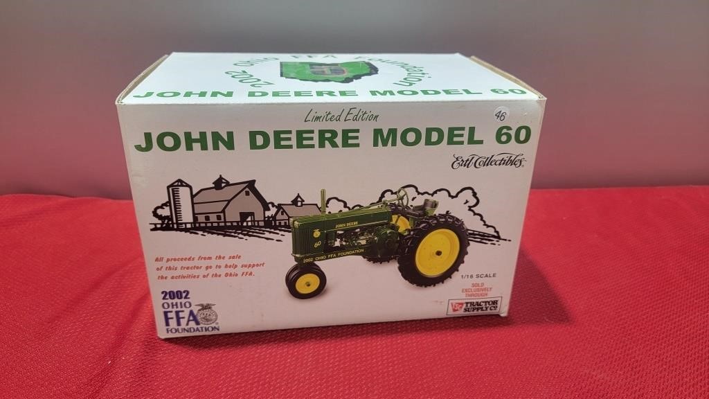 Nib 2002 ffa ertl diecast john deere