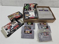 Super Nintendo w/Games Needs Cleaned Untested