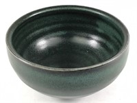 Small Green Glaze Porcelain Bowl