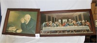 RELIGIOUS PICTURES OF THE LAST SUPPER (AS FOUND)