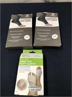 Compression Foot Sleeves and Foot Cushion