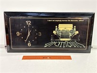 SNAP-ON TOOLS Advertising Clock - 580 x 275 
Not