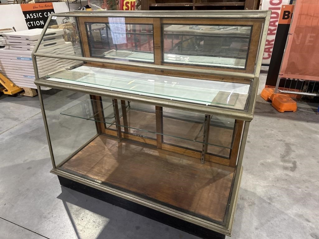 Original Glass Shop Display Cabinet - 1310 x