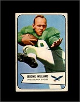 1954 Bowman #104 Jerome Williams P/F to GD+