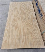 5 SHEETS 4X8 PLYWOOD 0.75 IN