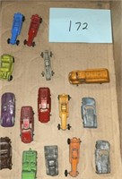 Die-cast cars lot