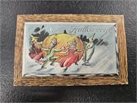 1909 H.M Rose Embossed Halloween Psotcard- Used