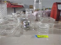 Vintage Lot of Glass & Crystal