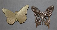 SELECTION OF BUTTERFLY SCARF CLIPS