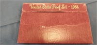 1 1984 US Proof Set Acrylic case, original