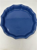 Casa Fina vintage port large blue shallow bowl