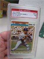 1974 Willie Mays Graded Card