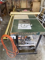 Powermatic Tilting Arbor Table Saw & Router