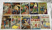 Comic book collection, lot of 10 books - The Flash