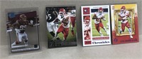 Chase Young, Clyde Edwards football rookie cards