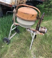 Portable Cement Mixer, Loc: OK Tire Lot,