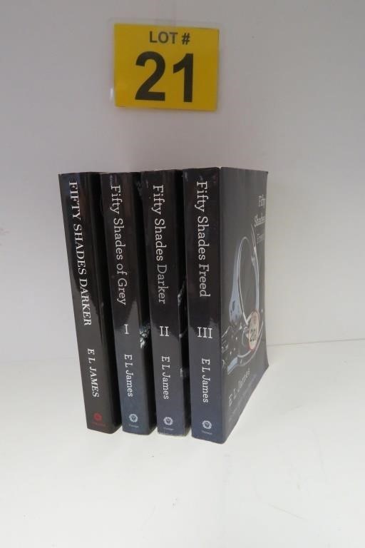 4 Books - Fifty Shades Of Gray Series