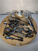 Silver Plated Serving Utensial Presidential Spoons