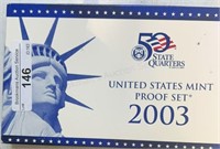 2003 US Proof Set UNC