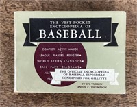 1956 The Vest Pocket Encyclopedia of Baseball