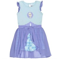 7-8  Sz 7-8  Frozen Elsa Little Girls Romper and S