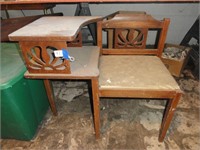 Entryway Seat with Writing Desk