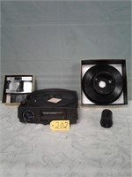 Kodak Corousel Projector & Screen