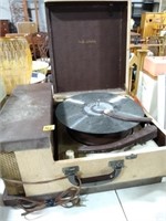 Vintage "High Fidality" record player,