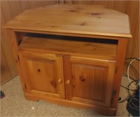 Corner Cabinet TV Stand 35" x 23" x 31.25"