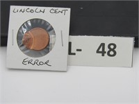 Lincoln Cent Off Center Error
