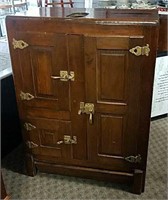 Vintage Wood Ice Box