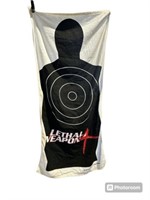 1998 Lethal Weapon 4 promotional beach towel new