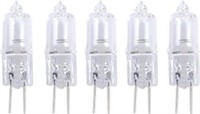 5 Pcs Crystal Lamp Halogen Bulbs for Cabinet