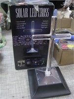 Solar Led Cross - 10 Inch