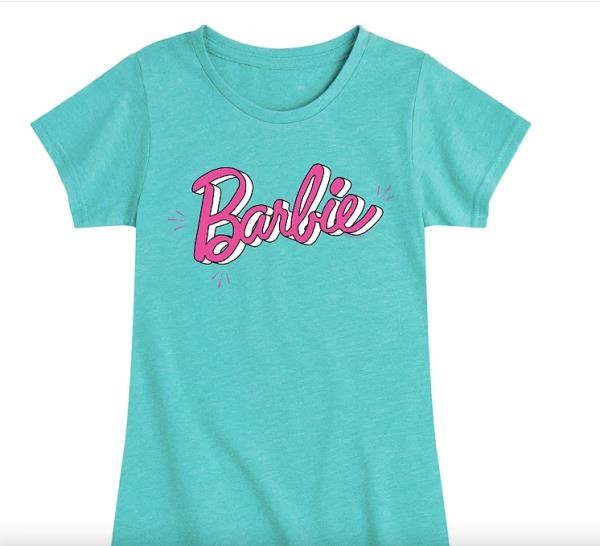 Girls 7-16 Barbie® Sketch Logo Graphic Tee Size M