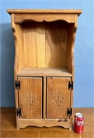 Vintage Child's Size Wooden Cabinet
