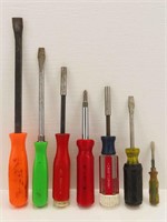Mac and Misc Screw Drivers and Pry Bars