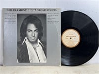 Neil Diamond His 12 Greatest Hits Vinyl Album
