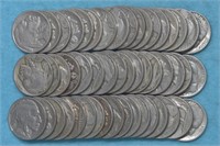 100 - Buffalo Nickels Mixed Dates/Mints